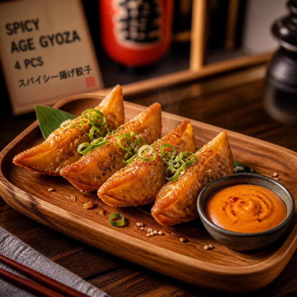 Spicy Age Gyoza 4 Pcs